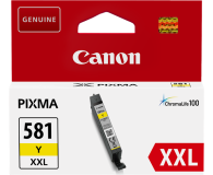 CANON CLI-581 XXL Y 830str. Zólty 1997C001 - 381908 - zdjęcie 1
